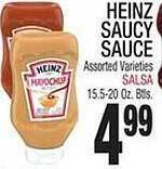 Bravo Supermarkets Heinz saucy sauce offer