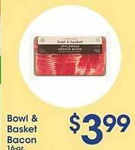 Price Rite Bowl & basket bacon offer