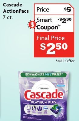 Family Dollar Cascade actionpacs offer