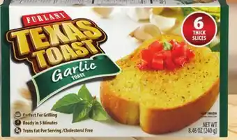 Family Dollar Furlani garlic toast offer