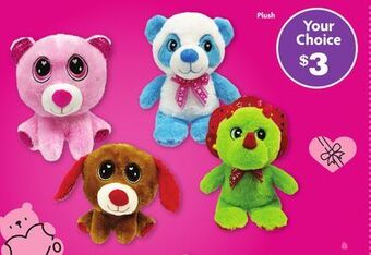 Family Dollar Plush offer