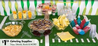Dollar Tree Catering supplies offer