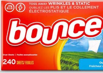 Target Bounce 240-ct dryer sheets offer