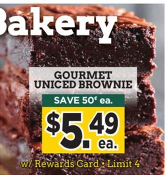 Dearborn Market Gourmet uniced brownie offer