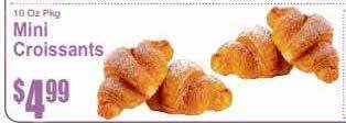 Key Food Mini croissants offer