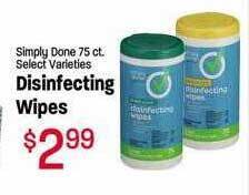 Maceys Disinfecting wipes offer