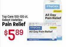 Maceys Top care pain relief offer