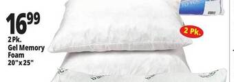 Ocean State Job Lot Gel memory foam offer