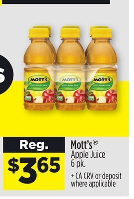 Dollar General Mott's® offer