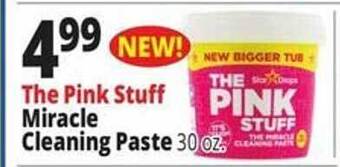 Ocean State Job Lot The pink stuff miracle cleaning paste offer
