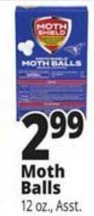 Ocean State Job Lot Moth balls offer