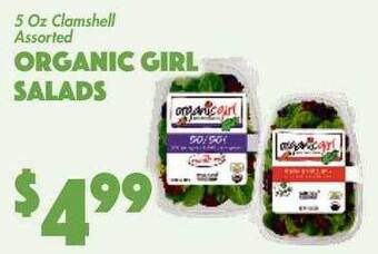 The Food Emporium Organic girl salads offer