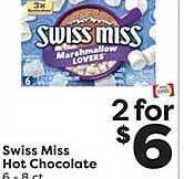 Weis Markets Swiss miss hot chocolate offer