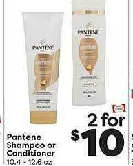 Weis Markets Pantene shampoo or conditioner offer