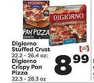 Weis Markets Digiorno stuffed crust or crispy pan pizza offer