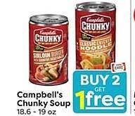 Weis Markets Campbell's chunky soup offer