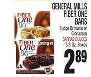 Bravo Supermarkets General mills fiber one bars offer