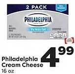 Weis Markets Philadelphia cream cheese offer