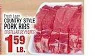 Bravo Supermarkets Country style pork ribs offer