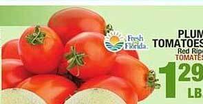 Bravo Supermarkets Plum tomatoes offer