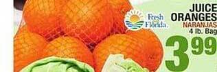 Bravo Supermarkets Juice oranges offer