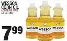 Bravo Supermarkets Wesson corn oil offer