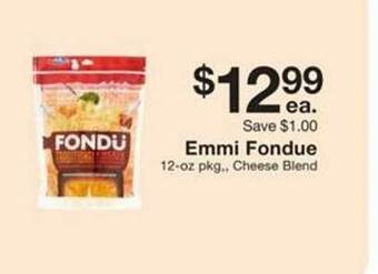 Fairway Store Market Emmi fondue cheese blend offer