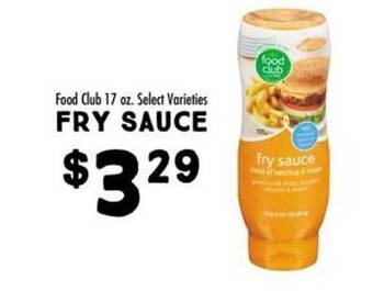Maceys Food club fry sauce offer