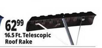 Ocean State Job Lot Telescopic roof rake offer