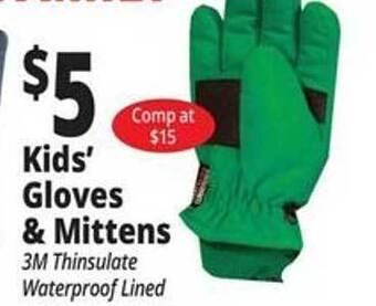Ocean State Job Lot Kids' gloves & mittens offer