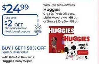 Rite Aid Huggies offer