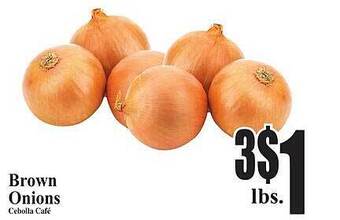 Baja Ranch Brown onions offer