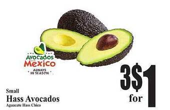 Baja Ranch Small hass avocados offer