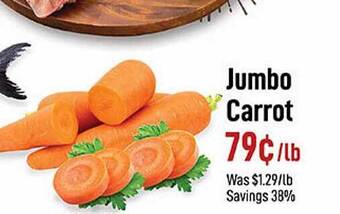 Seafood City Jumbo carrot offer