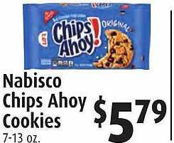 Gristedes Nabisco chips ahoy cookies offer
