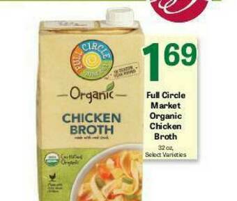 Big Y Full Circle Market Organic Chicken Broth offer