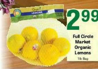 Full Circle Market Organic Lemons