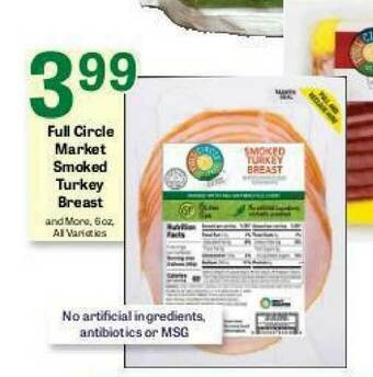 Big Y Full Circle Market Smoked Turkey Breast offer