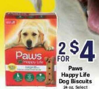 Big Y Paws Happy Life Dog Biscuits offer