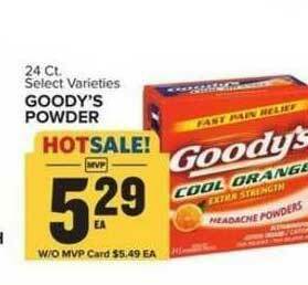 Food Lion Good's Powder offer