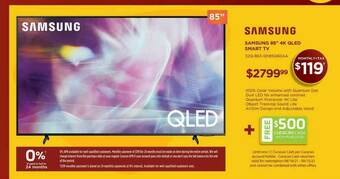 Curacao Samsung 85 offer