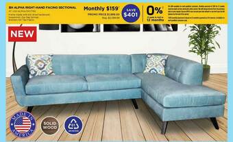 Curacao BH Alpha Right-Hand Facing Sectional offer
