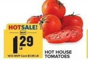 Food Lion Hot House Tomatoes offer