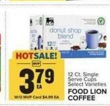 Food Lion Food Lion Coffee offer