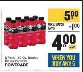 Food Lion Powerade offer