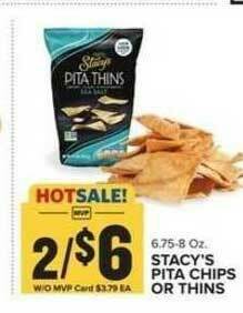 Food Lion Stacy's Pita Chips Or Thins offer