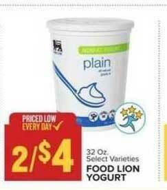 Food Lion Food Lion Yogurt offer