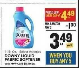 Food Lion Downy Liquid Fabric Softener offer