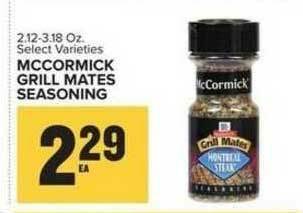 Food Lion Mccormick Grill Mates Seasoning offer