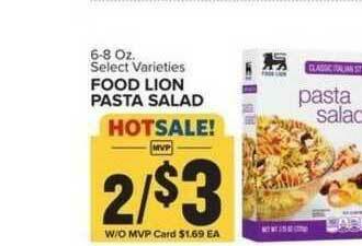 Food Lion Food Lion Pasta Salad offer
